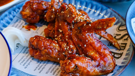 Korean Fried Chicken Wings (4Pcs)