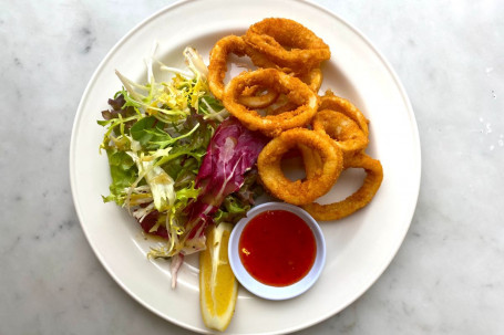 Crispy Fried Calamari to share