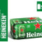 Caixa de cerveja Heineken 350ml lata