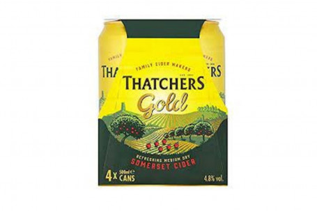 Thatchers Gold 500Ml X 4