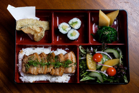 Pork Buta Belly Bento