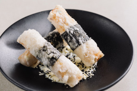 Rice Paper Prawn And Seaweed Rolls (3 Pieces)