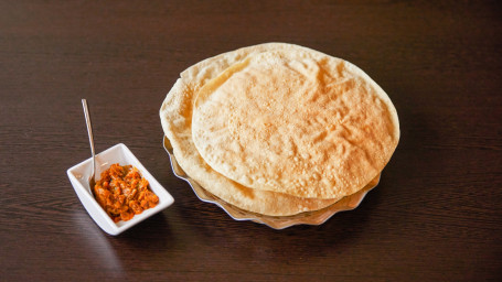 Papadoms With Chutney