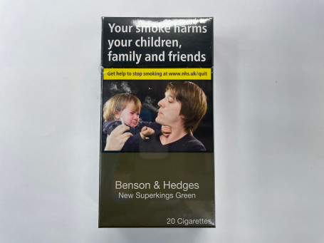 Benson And Hedges New Superking Green (Pack Of 20)