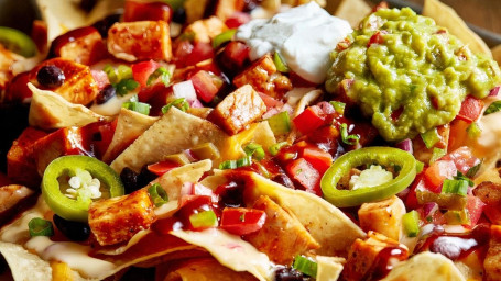 Nachos De Rua Com Frango Para Churrasco