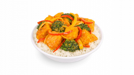 Tofu Crocante De Curry De Coco Tailandês