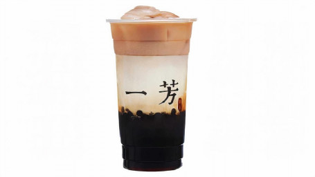 Brown Sugar Pearl Oolong Tea Latte Hēi Táng Fěn Yuán Wū Lóng Chá Xiān Nǎi