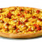 Pizza de Mac Cheese com Frango Búfalo