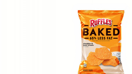 Ruffles Assados ​​Cheddar E Sour Cream (0 Calorias)