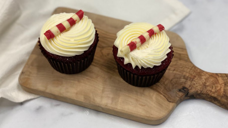 Set Of 2 Red Velvet Cupcake
