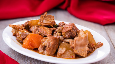 Hóng Shāo Xiǎo Pái Gǔ Pork Braised In Soy Sauce