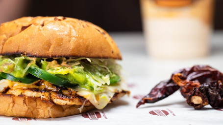 18. Spicy Baja Chicken Burger