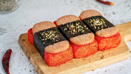 B6. Hot Cheetos Musubi