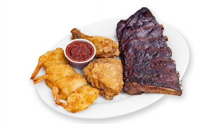 Chicken, Ribs Shrimp (Dark)