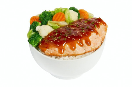 Salmão De Glazed Teriyaki Grelhado Regular