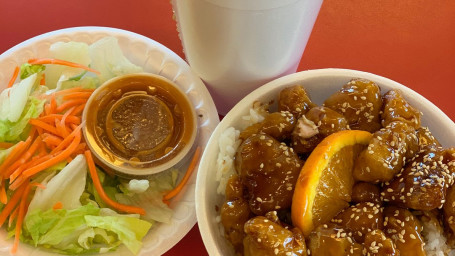 #2. Orange Chicken Combo