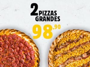 Imperdível! 2 Pizzas grandes com 30%Off (Novos sabores!