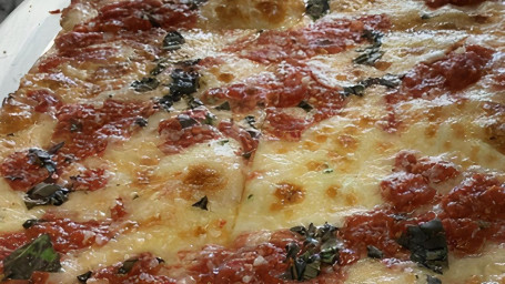 Thin Crust Sicilian Grandma Pizza