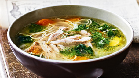 Taiwanese Shredded Chicken Noodle Soup
