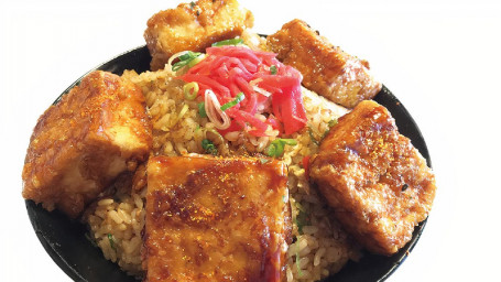 R10. Teriyaki Tofu Fried Rice