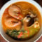 88. Seafood With Jumbo Scallop Ramen In Rich Tonkotsu Broth Nóng Tāng Zhēn Bǎo Dài Zi Hǎi Xiān Lā Miàn