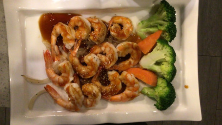 E5. Shrimp Teriyaki