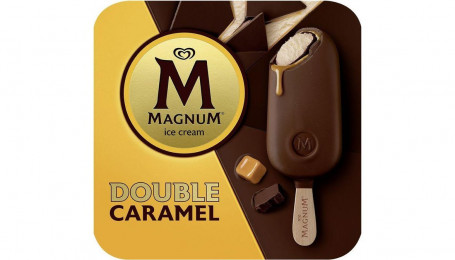 Barras De Sorvete De Caramelo Duplo Magnum 3 Ct