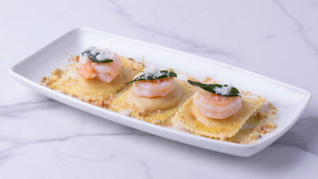 Trio De Camarão Ravioli