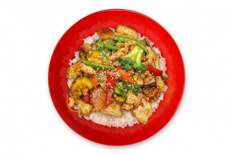 Sesame Stir Fry Rice Bowl