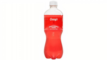 Casey's Fruit Punch Soda 20 Onças