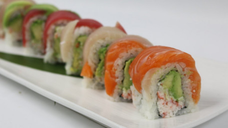 35. Rainbow Roll (8Pcs)