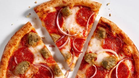 Meat Eater Half Pizza De 11 Polegadas Com Opção De Acompanhamento