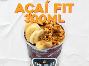 Copo Açaí Fit 300 Ml (Açaí Zero Açúcar Banana Granola)