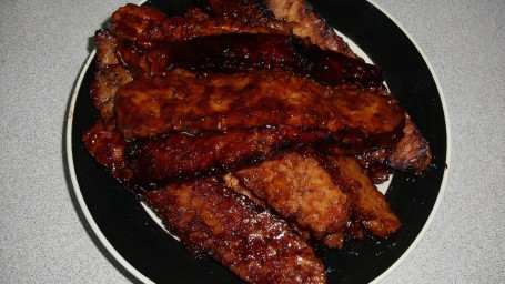 Smoked Tempeh Bacon