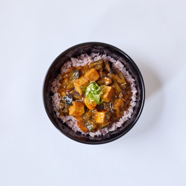 Miso Tofu Aubergine (Vegan)