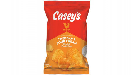 Casey's Cheddar Sour Cream Chips 2,5 Onças