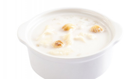 Stewed Hashima Coconut Soup W/ Lotus Seed Snow Fungus Yē Zhī Lián Zi Xuě Ěr Dùn Xuě Há Gāo