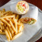 Tuna Salad Wrap With French Fries