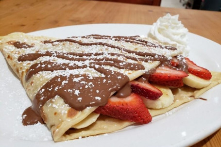 Chocolate Cherry Crunch Crepe