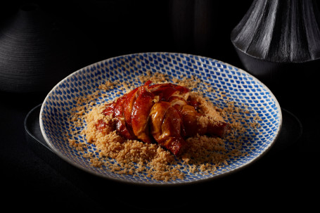 Fēng Shā Diào Shāo Jī Zhī Deep-Fried Crispy Chicken With Garlic Whole