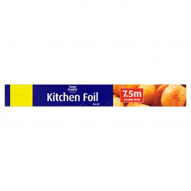 Happy Shopper Kitchen Foil 7.5M 300Mm Wide