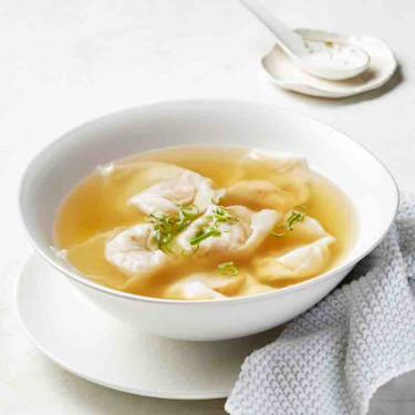 Shrimp Pork Wonton Soup (6Pcs)