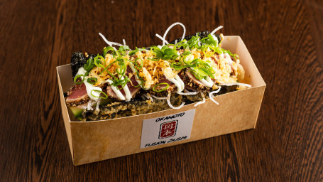 Black Pepper Tuna Tataki Taco N/F