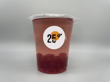 Raspberry Lemonade Tea With Raspberry Bubbles