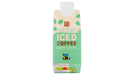 Co-Op Fairtrade Arabica Bean Iced Coffee Café Latte 330Ml