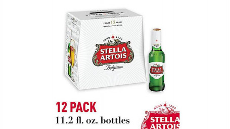 Garrafa De Cerveja Stella Artois (11,2 Oz X 12 Ct)