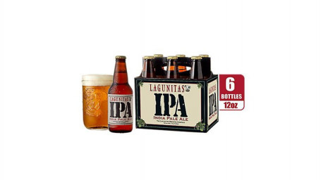 Lagunitas India Pale Ale Lata De Cerveja (12 Oz X 6 Ct)