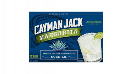 Cayman Jack Margarita Cocktail Can (12 Oz X 12 Ct)