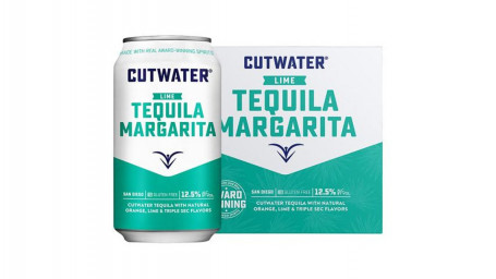 Cutwater Spirits Tequila Margarita (12 Oz X 4 Ct)