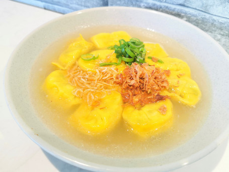 Pork Prawn Wontons Soup (10)